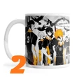 Haikyuu mintás bögrék
