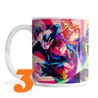 Haikyuu mintás bögrék