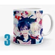 Yuri on Ice mintás bögrék