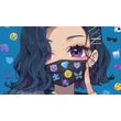 Kawaii arc mintás szájmaszk