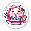 Ramen cica mágnes 2