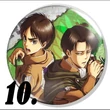 Attack on Titan kitűzők