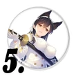 Azur Lane kitűzők