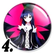 Kuroyukihime kitűzők