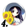 Kuroyukihime kitűzők