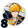Bleach kitűzők