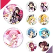 Madoka magica kitűző –animés kör alakú kitűzők