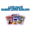 Kpop Demon Hunters ramen sablon – nyomtasd ki
