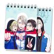 Kép 1/2 - ÚJ! Yuri on Ice Notesz A6