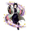 Kimetsu no Yaiba nyaklánc Shinobu