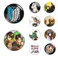 Attack on titan  kitűzők – animés ajándék