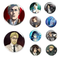 Attack on titan kitűzők – animés ajándék