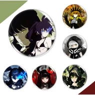 Black Rock Shooter kitűzők – animés ajándék