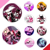 Hazbin Hotel kitűzők – animés ajándék