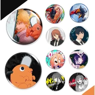 Chainsaw man  kitűzők – animés ajándék