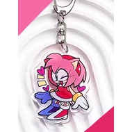 Amy kulcstartó - Sonic-os ajándéktárgy