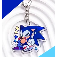 Sonic kulcstartó - Sonic-os ajándéktárgy