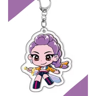 Kpop Demon Hunters kulcstartó – animés ajándék