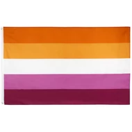 Leszbikus zászló XL méretben - Pride kiegészítő