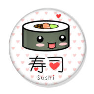 Sushi kitűző 2 