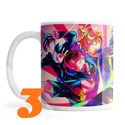 Haikyuu mintás bögrék
