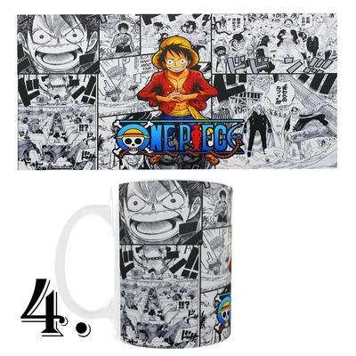 One Piece mintás bögrék