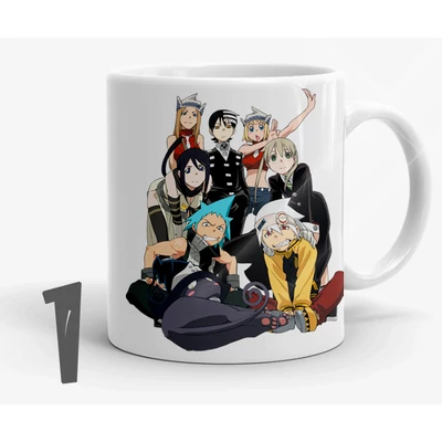 Soul Eater mintás bögrék