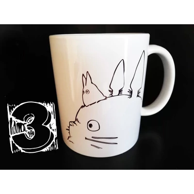 Totoro mintás bögrék