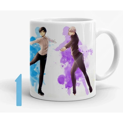 Yuri on Ice mintás bögrék