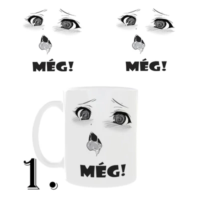 Ahegao bögrék