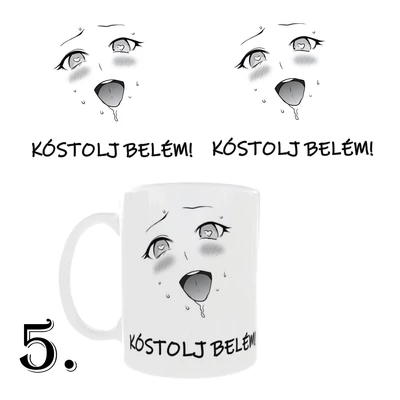 Ahegao bögrék