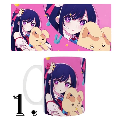 Oshi no Ko bögrék