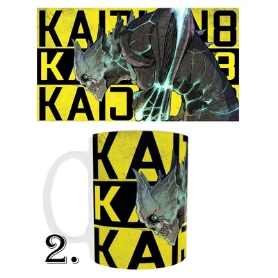 Kaiju No. 8 bögrék