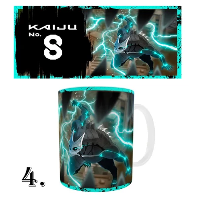 Kaiju No. 8 bögrék