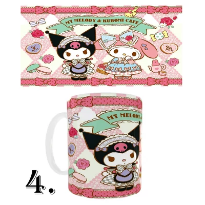 Kuromi és My Melody bögrék