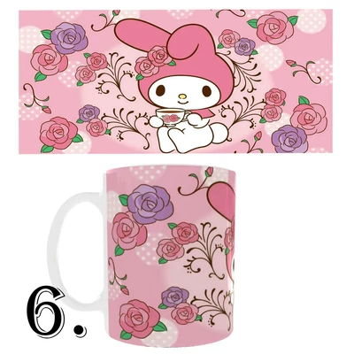Kuromi és My Melody bögrék