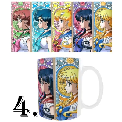 Sailor Moon mintás bögrék