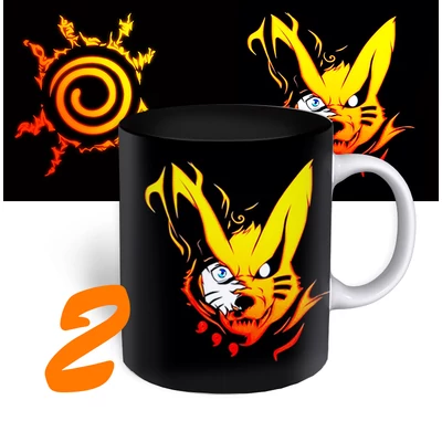 Naruto mintás bögrék