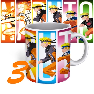 Naruto mintás bögrék