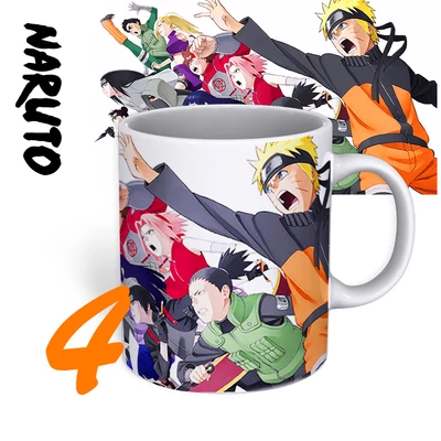 Naruto mintás bögrék