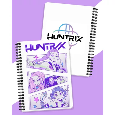 Kpop Demon Hunters füzetek A5