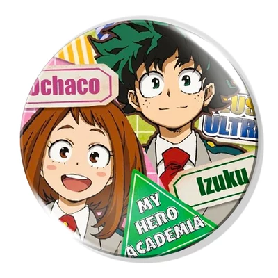 Ochaco és Izuku mágnes