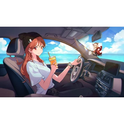 Animés illatosító Genshin Impact mintával