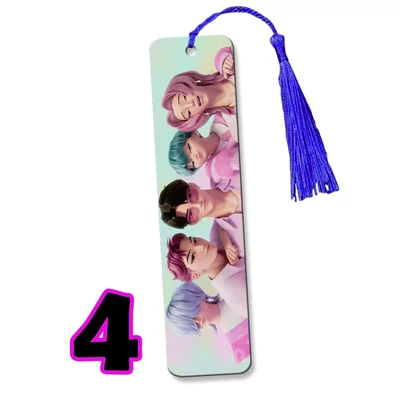 Kpop Démonvadászok könyvjelzők