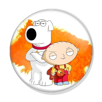 Brian és Stewie kitűző