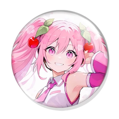 Sakura Miku kitűző 2