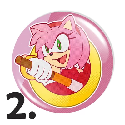 Sonic kitűzők