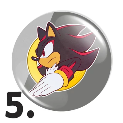Sonic kitűzők