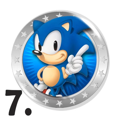 Sonic kitűzők