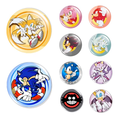 Sonic kitűzők